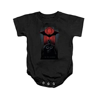 Batman Baby Girls The I Am Shadows Snapsuit