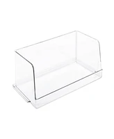 Smart Design Set of 2 Stackable Household Bin, 7" x 12.5"