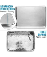 Zulay Kitchen Aluminum Baking Pan For Oven