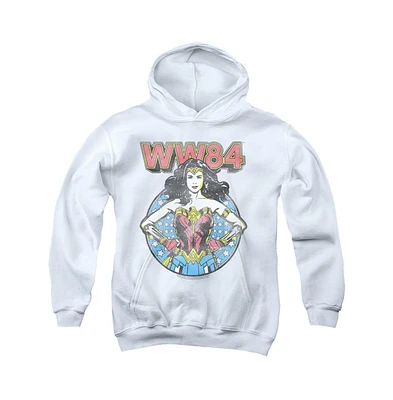 Wonder Woman Boys 84 Youth Star Circle Pull Over Hoodie / Hooded Sweatshirt