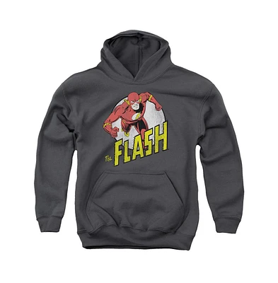 Flash Boys Dc Youth Comics Run Pull Over Hoodie / Hooded Sweatshirt