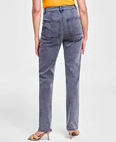 I.n.c. International Concepts Women's Straight Cargo Jeans