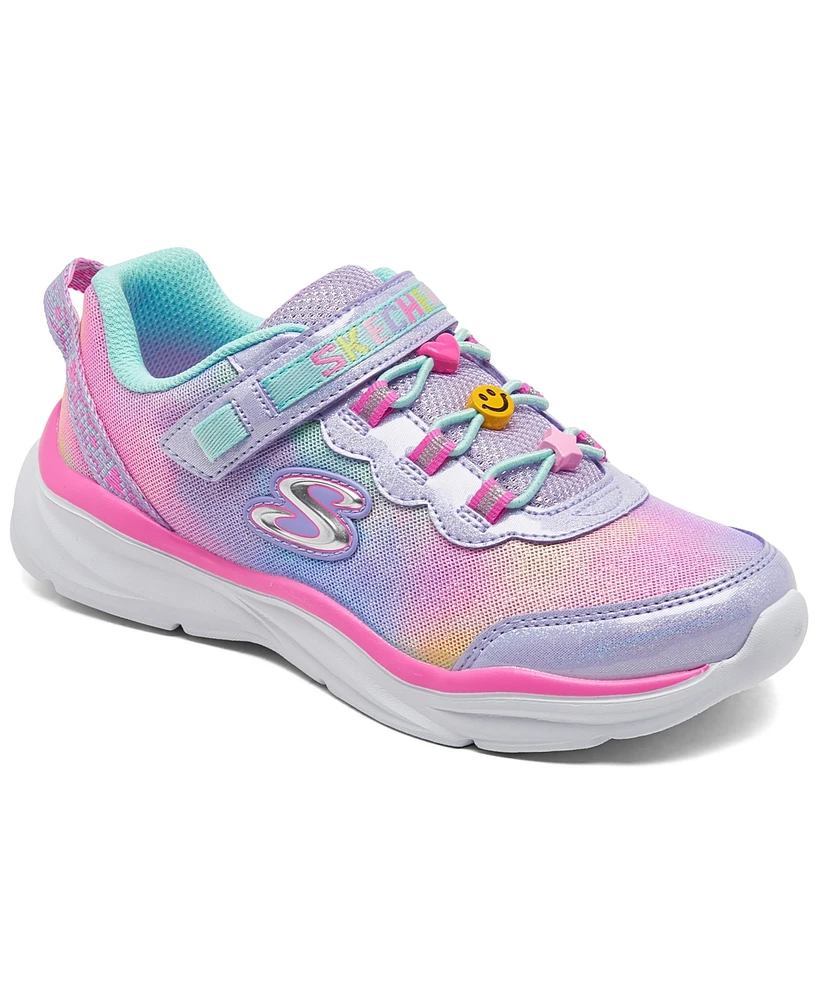 Skechers Little Girls Power Jams - Skech Friends Fastening Strap Casual Sneakers from Finish Line