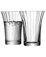 Lsa International Aurelia Tumbler 11oz Clear Optic x 2