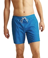 Bonobos Men's Dot-Pattern Drawcord 7" Swim Trunks