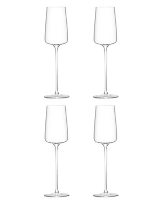 Lsa International Metropolitan Champagne Flutes, Set of 4