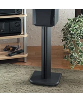 Sanus BF24 24" Fixed-Height Basic Foundations Speaker Stands - Pair (Black)