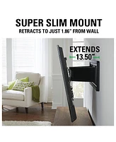 Sanus VLF613-B1 Super Slim Full Motion Tv Mount for 40" - 80" Tv