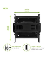 Kanto R300 Recessed In-Wall Full-Motion Mount for 32" - 55" TVs