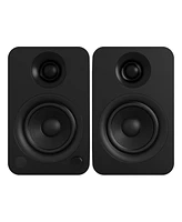 Kanto Yu Powered Bookshelf Speaker with Bluetooth & Rca Input (Matte Black) - Pair