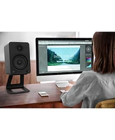 Kanto SE6 Elevated Desktop Speaker Stands for Large Speakers - Pair