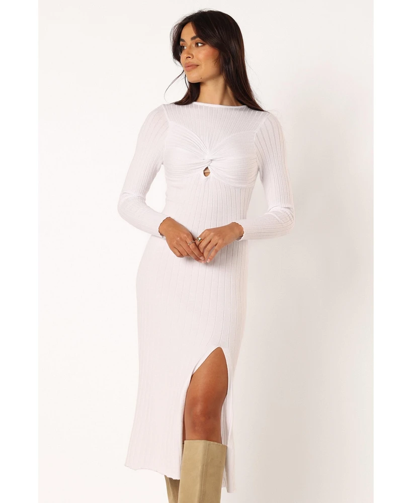 Petal and Pup Women's Zayla Long Sleeve Midi Dress