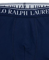 Polo Ralph Lauren Big Boys Cotton Stretch Boxer Briefs 3-Pack