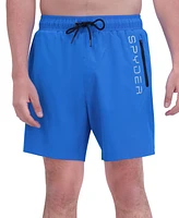 Spyder Men's Stretch 7" Swim Trunks with Compression Liner