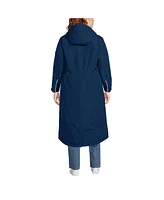 Lands' End Plus Squall Waterproof Insulated Winter Stadium Maxi Coat