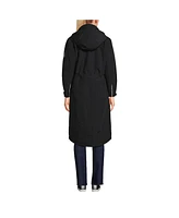 Lands' End Women's Squall Waterproof Insulated Winter Stadium Maxi Coat