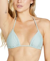 Volcom Juniors' Simply Solid Slide Triangle Bikini Top