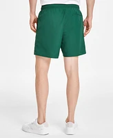 Lacoste Men's Quick-Dry Printed 6" Swim Trunks