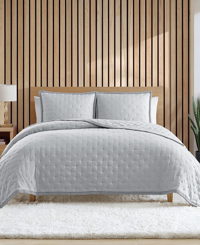 Ugg Devon Braid Quilt Set