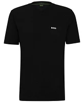 Boss by Hugo Men's Contrast Logo Regular-Fit T-Shirt