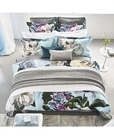 Designers Guild Delft Flower Sky Queen Duvet Cover