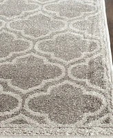 Safavieh Amherst AMT412 Light Gray and 9' x 9' Square Area Rug