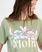 Disney Juniors' Lilo & Stitch Aloha Graphic T-Shirt