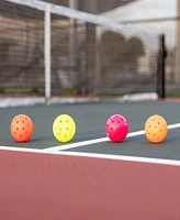 Franklin Sports X-40 Outdoor Pickleballs - 12 Pack Ember