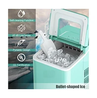 Slickblue Portable Countertop Ice Maker Machine with Scoop