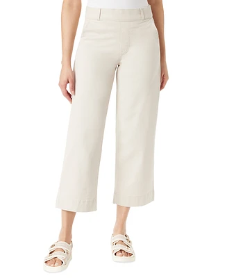 Gloria Vanderbilt Women's Shape-Effect Wide-Leg Cropped Pants