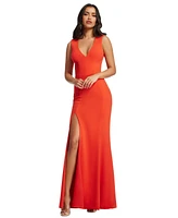 Dress the Population Sandra V-Neck Gown