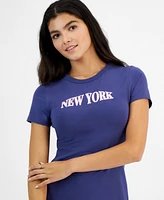 Grayson Threads, The Label Juniors' New York T-Shirt Dress