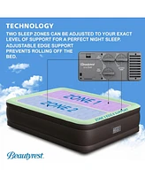 Beautyrest Duet 18" Queen Inflatable Air Mattress with Built-in Pump, Queen