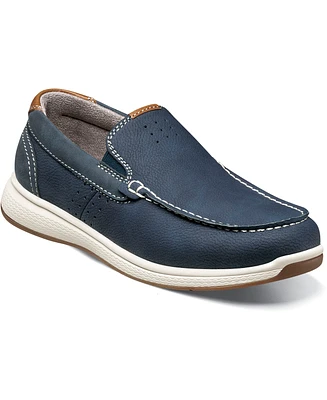 Florsheim Boys Crossover Jr. Moc Toe Slip On Sneaker