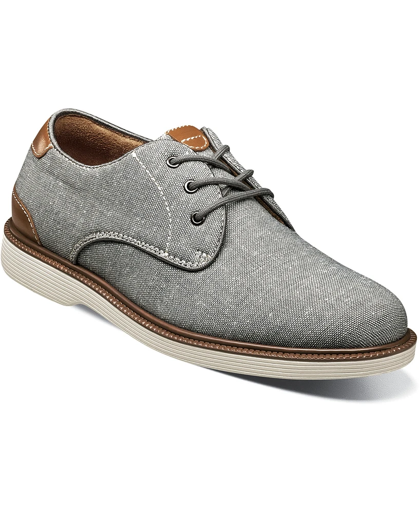 Florsheim Boys Highland Jr. Canvas Plain Toe Oxford