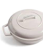 Martha by Stewart Enamel Cast Iron 3.5 Qt Braiser