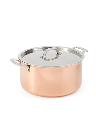 Martha by Martha Stewart Stainless Steel 8 Qt Stock Pot with Lid