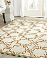 Safavieh Amherst AMT413 Ivory and Light Green 9' x 12' Area Rug