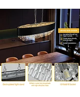 Streamdale Furniture Modern Crystal Chandelier For Living-Room Cristal Lamp Luxury Home Decor Light Fixture