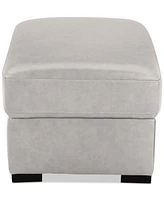 Radley 32" Leather Ottoman, Created for Macy's