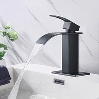 Streamdale Furniture Waterfall Spout Bathroom Faucet