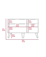 Stowe 4-Drawer Dresser Light Oak