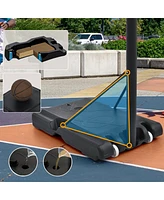 Streamdale Furniture Height-Adjustable Led Basketball Hoop System