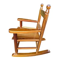 Children's Rocking Oak Chair- Indoor Or Outdoor - Suitable For Kids-Durable