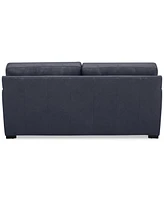 Radley 74" Leather Apartment Sofa, Created for Macy's