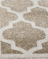 Safavieh Amherst AMT420 Wheat and Beige 9' x 9' Square Area Rug