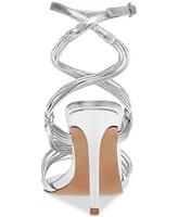 Steve Madden Women's Lele Ankle-Wrap Stiletto Dress Sandals