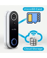 Eco4Life Smart WiFi Video Doorbell Camera with Chime