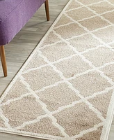 Safavieh Amherst AMT421 Wheat and Beige 2'3" x 11' Runner Area Rug