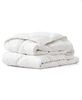 Unikome Lightweight White Goose Down Feather Fiber Comforter